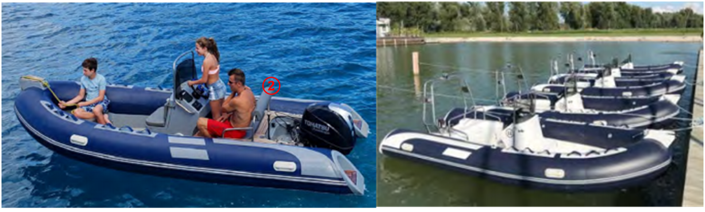 AZURA 480 SEMIRRÍGIDA