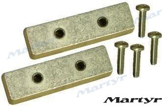 KIT ANODO TRIM TAB BENNET ALUMINIO