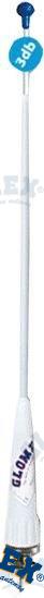 ANTENA VHF - 900 MM - FIBRA - 25 M +