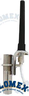 ANTENA VHF - RIB SB PB - 140 MM- GOMA -