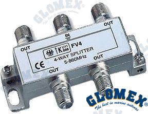 V9147 - 4 WAY SPLITTER PARA V9112 - V91