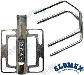 SOPORTE INOX CANDELERO DE 22 A 80MM ABR