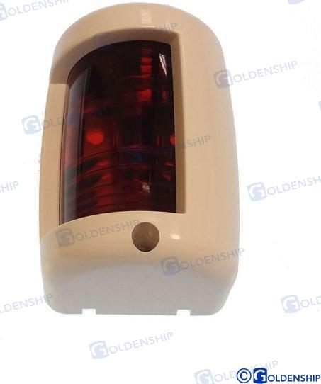 LUZ POSICION ROJA 57MM BLANCO