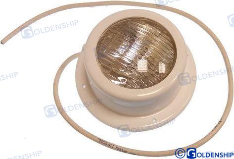 FARO ESTANCO RECTO PLATAFORMA 24V.