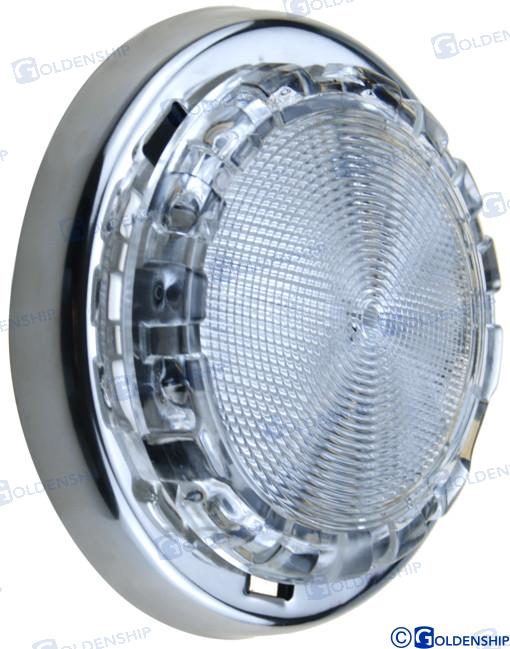 PLAFON INTERIOR INOX/PC D.75