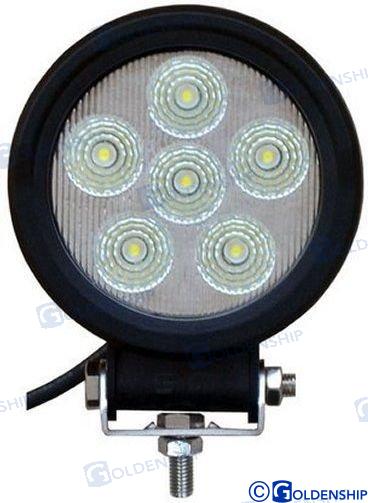 FOCO LED DE CUBIERTA 18 W NEGRO