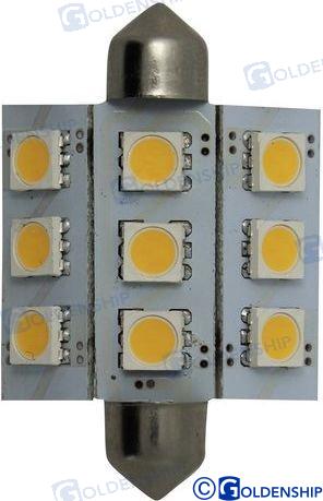 BOMBILLA FESTON 9LED 2W 10/30V