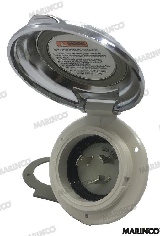 BASE REDONDA 30A 125V 3C