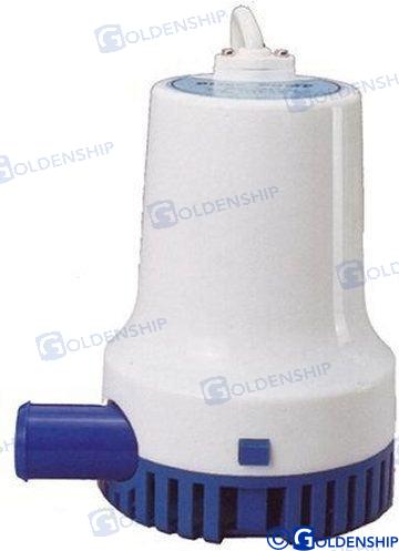 BOMBA SUMERGIBLE 24V. 5400 LTS.
