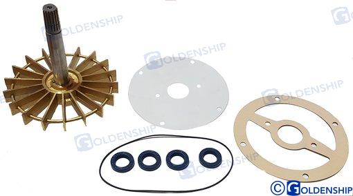 KIT IMPULSOR+EJE BOMBA 50MID