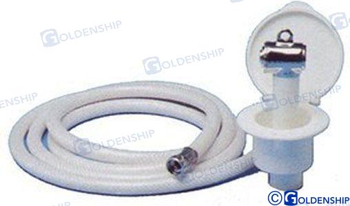 DUCHA PULS EMP. HORIZONTAL (PVC 4 M)