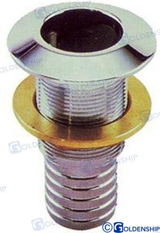 PASACASCOS LATON CROM. 1 1/2"