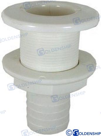 PASACASCO PLASTICO C/ADAPTOR 1" 1/2"