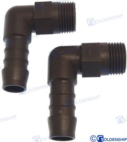 RACOR 90º POLIAMIDA 3/8 - 12 (2)