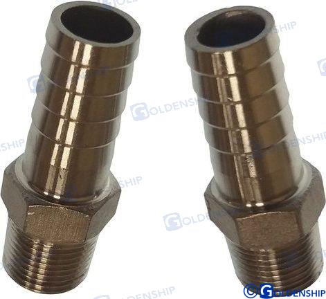 ENTRONQUE 3/8" 15MM INOX (2)