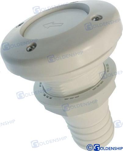 DESAGUE 1"1/2 C/VALVULA Y ADAPTADOR MANG