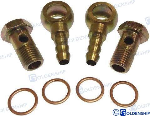 KIT RACORS GIRATORIOS 8MM (CAV)