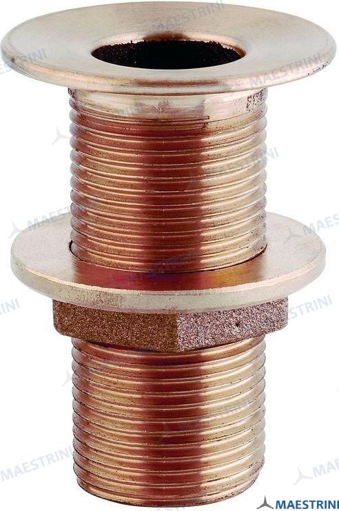 PASACASCO EMBUTIDO BRONCE 4"