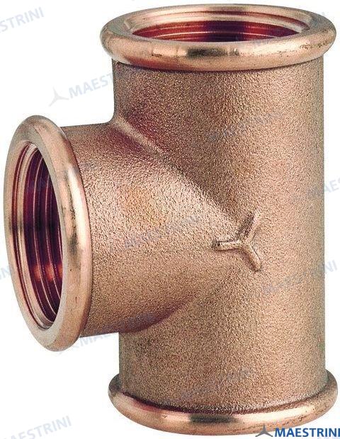 RACOR T BRONCE 3/8"