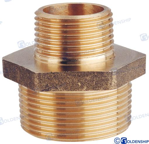 RACOR 1'' X 3/4'' M.M. EN LATON CR