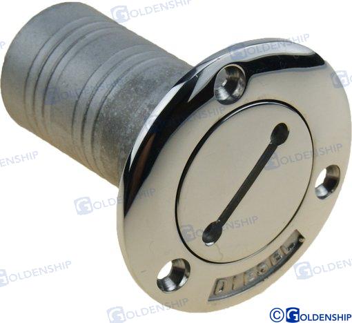 TOMA CUBIERTA INOX 50MM GAS