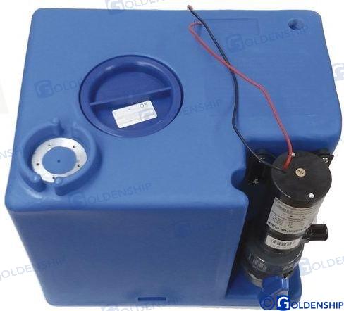 DEPOSITO AG.NEGRAS 56L C/MACERATOR 12V