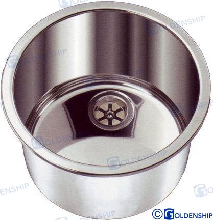 FREGADERO CIRCULAR 260X180 CON DESAGÜE