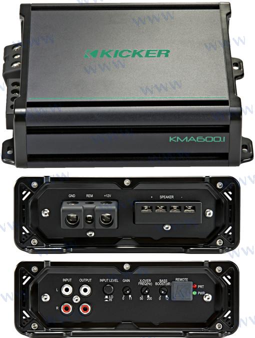 AMPLIFICADOR KICKER 600W 1 CANALES