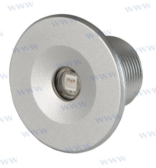 LUZ DE CORTESIA ECHO BRUSHED BLANCA