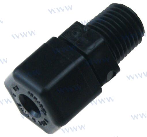 CONN 3/8MPTX3/8TU PLASTIC