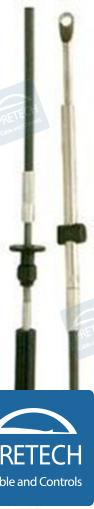 CABLE MANDO 17' JOHNSON EVINRUDE