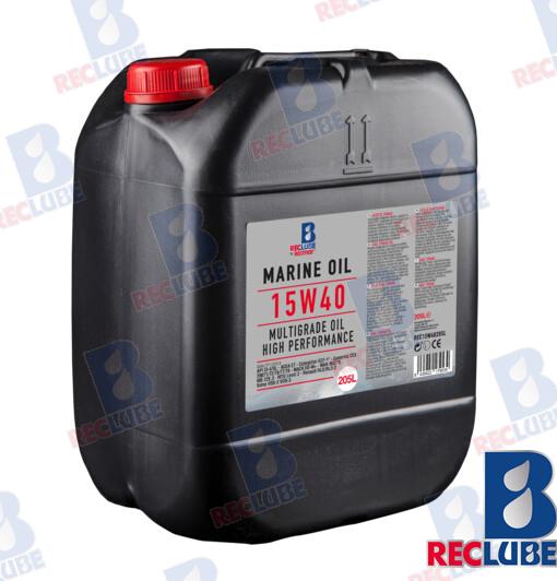 ACEITE MARINO 15W40 - 205 L MINERAL