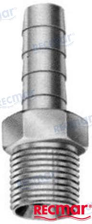 ENTRONQUE LATON 1/4" NPTX1/4