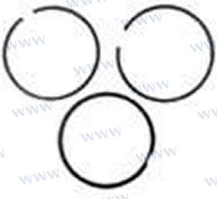 JUEGO SEGMENTOS PISTON 0.25