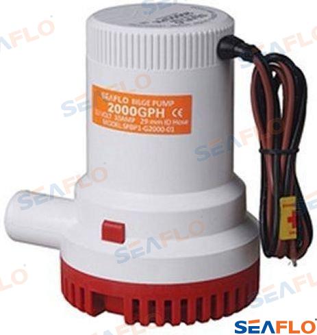 BOMBA SUMERGIBLE 2000GPH 24V