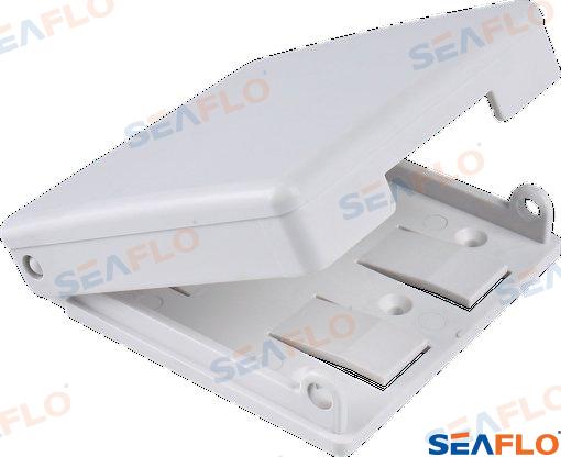 POSAVASOS AJUSTABLE PLEGABLE - BLANCO