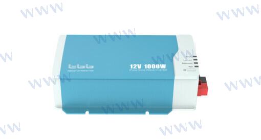 CONVERTIDOR ONDA PURA 12V 1000W