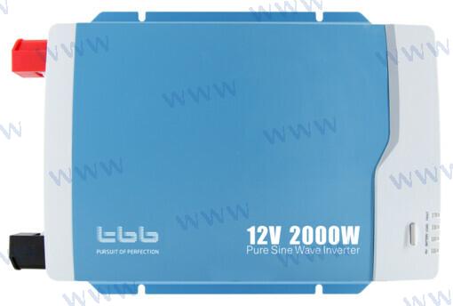 CONVERTIDOR ONDA PURA 12V 2000W