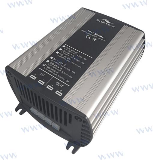 CONVERTIDOR DC-DC 30-60V A 24,5V 15A