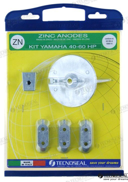 KIT ANODOS ZINC YAMAHA 40-60HP