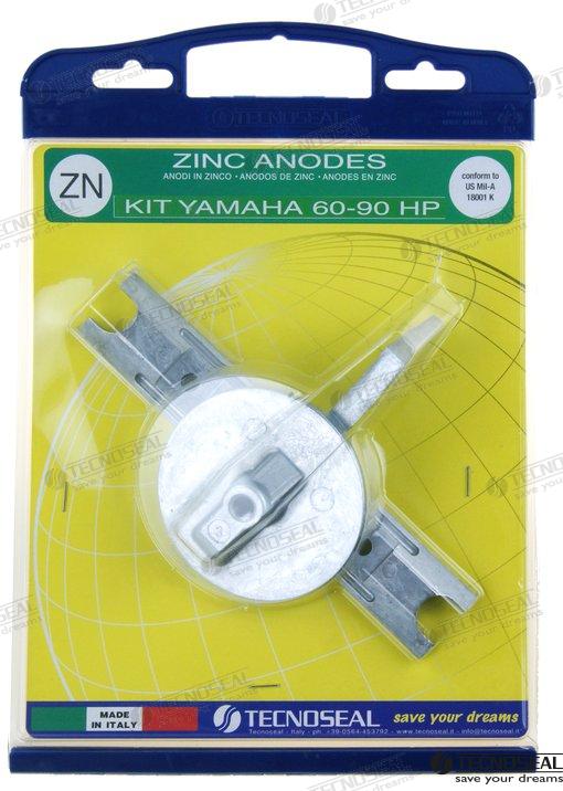 KIT ANODOS ZINC YAMAHA 60-90HP
