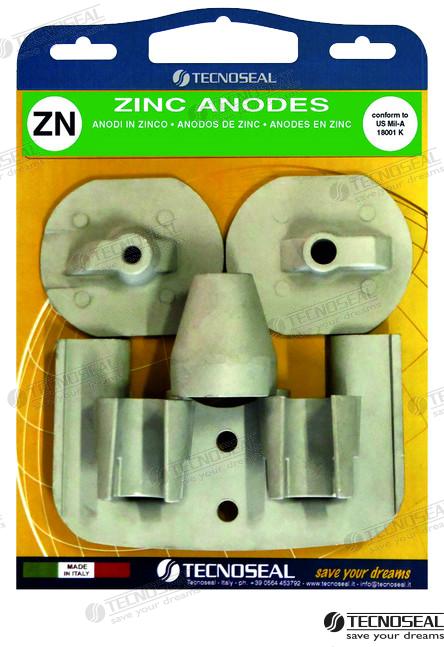 KIT ANODOS ZINC YANMAR STERN DRIVE
