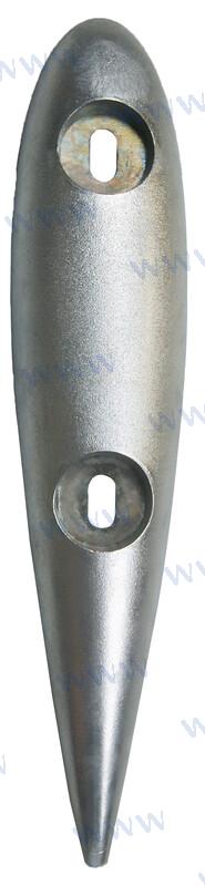 ANODO NACA 410X84X42 H.C.160