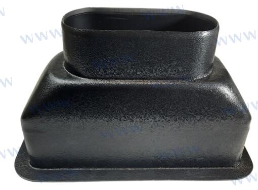 CAJA TRANS 10X4 SALIDA TRASERA OVAL