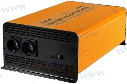 CONVERTIDOR 12V - 220V 2.000W ONDA SENO