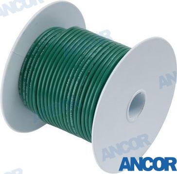 CABLE MARINO 14 AWG (2MM²) VERDE - 30 M