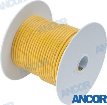 CABLE MARINO 14AWG (2MM²) AMARILLO - 30M