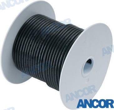 CABLE MARINO 12 AWG (3MM²) NEGRO - 30 M