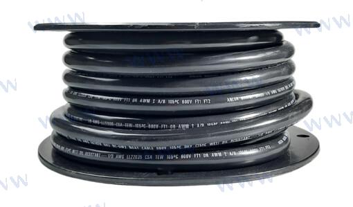 CABLE BATERIA 0AWG (53MM²) NEGRO 15M