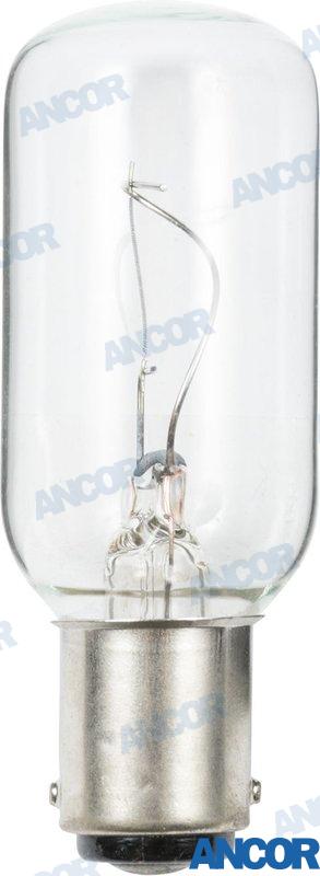 BOMBILLA 12V. 30W. CASQUILLO BA15D